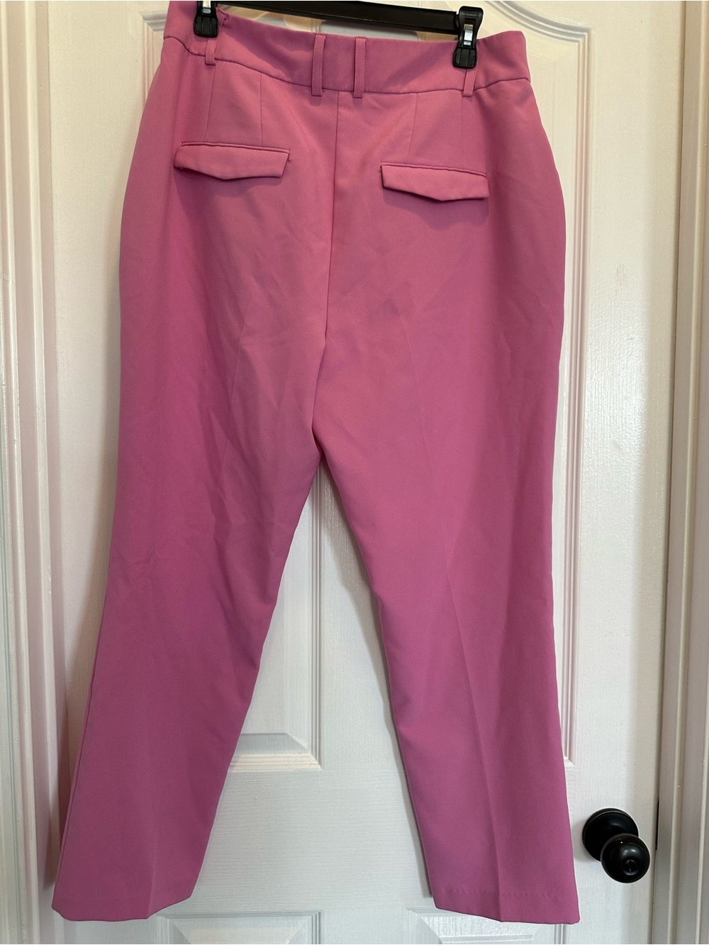 ASOS Pink Tailored Cropped Pants - Picture 2 of 4